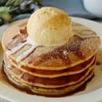 余ったお餅で作るアレンジスイーツ!きなこもちパンケーキ