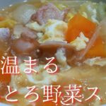 お野菜たっぷりのフワッ!トロッ!野菜スープの作り方