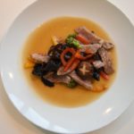 黒毛和牛と野菜のオイスターソース