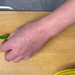 晩御飯の副菜作り「小松菜のピリ辛醤油漬け」