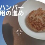 作りおき、焼いてからの冷凍ハンバーグ。お弁当にも普段の晩御飯にも。