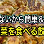 【野菜を食べる餃子】包まないから簡単&時短!目からうろこの【にぎにぎ餃子の作り方】
