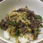 牛キャベ丼の作り方教えます❤️いつもの玉ねぎの代わりにキャベツが美味しい😋
