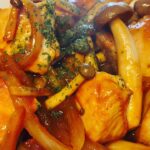 【むね肉のケチャップ炒め】お酒、白米、お弁当、パンにも合う：万能：むね肉で節約レシピ