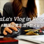 【日韓夫婦歴14年目主婦Vlog】母のレシピ料理｢鶏肉と餅の野菜煮込み｣紹介、夫の実家でジャジャン麺、日本からの支援物資たち #084