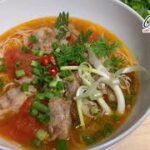 【ベトナム料理】スペアリブトマトのスープの米粉麺・本格的な作り方| Bún sườn – Cách nấu bún sườn cà chua ngon tuyệt tại Nhật