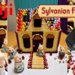 【スイーツ 料理 お菓子のおうち】猫のアーサーが作るお菓子の家『meiji×シルバニアファミリー　シルバニアファミリーのみんなとチョコのおうちを作ろう！』の作り方【猫のアーサー】