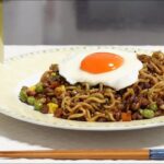 【絶品】ひき肉焼きそば【美味しい焼きそばの作り方 飯テロ】