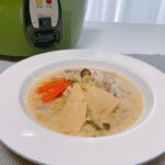 【大同電鍋レシピ】豆乳仕立ての野菜スープ