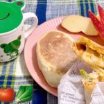 《子どもの野菜•魚ｲﾔｲﾔに》葉っぱとじゃこの手づかみピザ 【フライパンベーカリー②】