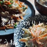 野菜使い切りレシピ#ごぼう編