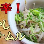 ピリ辛もやしナムルのレシピ紹介!作り置きも出来てお弁当のおかずにもぴったりな簡単料理の作り方