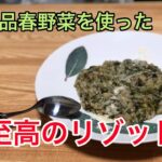 【革命レシピ】春野菜を使った、簡単絶品至高のリゾット