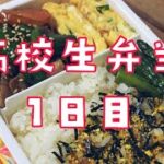 【高校生弁当1日目】お弁当初心者向け👍🏻