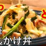 【丼レシピ　節約編】たった100円で「ふわふわ卵」と「とろとろあんかけ」の中華丼が完成！素晴らしきかな創味シャンタン