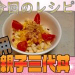 ①猫ちゃん用親子三代丼の作り方　＃11　で登場