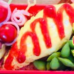 【調理時間15分】洗い物がほとんどでない！オムライス弁当の作り方