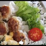[お弁当作り]  カリカリ焼き焼売の弁当. HD