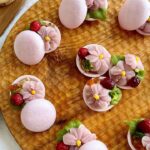 【簡単 白あんお花満開もなかの作り方】Japanese Anko Monaka 【低脂質スイーツ】