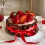 お菓子で作る!簡単美味しい!キットカットケーキ作り方 KitKat cake 킷캣 케이크