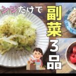 今日のごはんにもう一品★簡単！副菜３選【低カロリー】