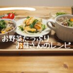 【vlog】お野菜をたくさん食べたい日の夜ご飯/お母さんのレシピ/鯖と舞茸の炊き込みご飯/ささみと大根きゅうり大葉の梅サラダ/鶏むね肉と新玉ねぎのマリネ/豚汁/ヘルシー春メニュー/ひとり暮らしOLご飯