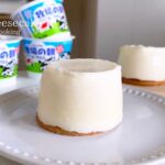 [材料4つ！生クリームなし] カップそのまま濃厚レアチーズケーキ作り方 No oven Rare cheesecake 레어 치즈 케이크