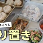 【簡単作り置き】美味しいおかずレシピ5品！1時間以内に出来る