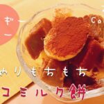 【ヘルシースイーツ】もちもちっ♪チョコレート不要の濃厚チョコミルク餅【アレルギーフリー】〜rich chocolate milk dumpling〜