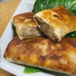 【じゃがいも 春巻きの作り方】簡単美味しい牛豚合挽き肉入り！【お弁当のおかずにもどうぞ！】