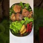 『お弁当のつめ方』スペアリブ🍖のお弁当☆レシピあり