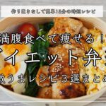 【痩せる弁当】美味しく食べて-10kg痩せた、ダイエット中のお弁当レシピ。15分で作れる簡単・時短レシピ / 糖質制限