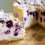 ✴︎超濃厚ブルーベリーのクランブルチーズケーキの作り方✴︎How to make Blueberry ＆ Crumble Cheesecake✴︎ベルギーより#117