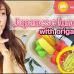【origami 】Japanese lunch box お弁当#shorts