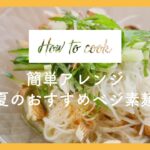 【ヴィーガン麵つゆ】アレンジ素麵レシピ / ビーガンレシピ