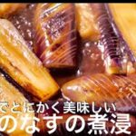 【なすの煮浸し】簡単で美味しすぎる副菜レシピ 料理