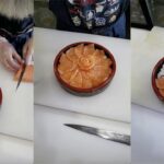 今天教大家怎么制作三文鱼丼今日はサーモンドーナツの作り方をお教えします