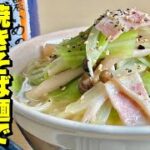 【節約料理】サッポロ一番とか高いので焼きそばの生麺で「塩ラーメン」作ってみました。