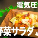 【忙しい主婦必見。主夫でも簡単シンプルレシピ】野菜そのものの味が味わえる！温野菜サラダ　#042 #電気圧力鍋