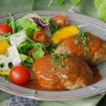 野菜たっぷり!!オーブンハンバーグ【Hanakoコラボレシピ】