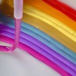 レインボーゼリー麺の作り方 🌈(ゼラチン・合成着色料なし) How to “Rainbow Jelly Noodles”