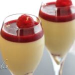 【ピスタチオとラズベリーのグラスデザート】の簡単作り方♪Pistachio &Raspberry