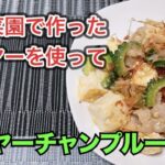 ゴーヤーチャンプルーの作り方 〜畑で作るゴーヤーを使って〜