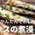 かんたんでおいしい!ナスの煮浸しの作り方・レシピ