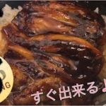 【ナスの蒲焼き丼】子供の美味しいはホンネ大人の美味しいはタテマエ