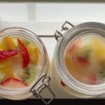 ピーチ風味ゼリー&レアチーズケーキ 『 yuumi.sweets 』