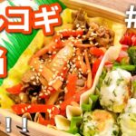 【傷みにくいお弁当の作り方】ご飯が進む!プルコギメインのおかず3品満足bento#19