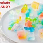 【食べれる宝石】お家で失敗しない琥珀糖の作り方!!How To Make “JEWEL CANDY Kohakuto” recipe