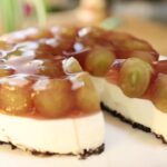 巨峰のレアチーズケーキの作り方・レシピ Non-Baked Cheesecake of Kyoho Grape|Coris cooking