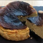 【甘さ控えめ】ピスタチオバスクチーズケーキの作り方♪/Pistachio Basque cheese cake/recipe